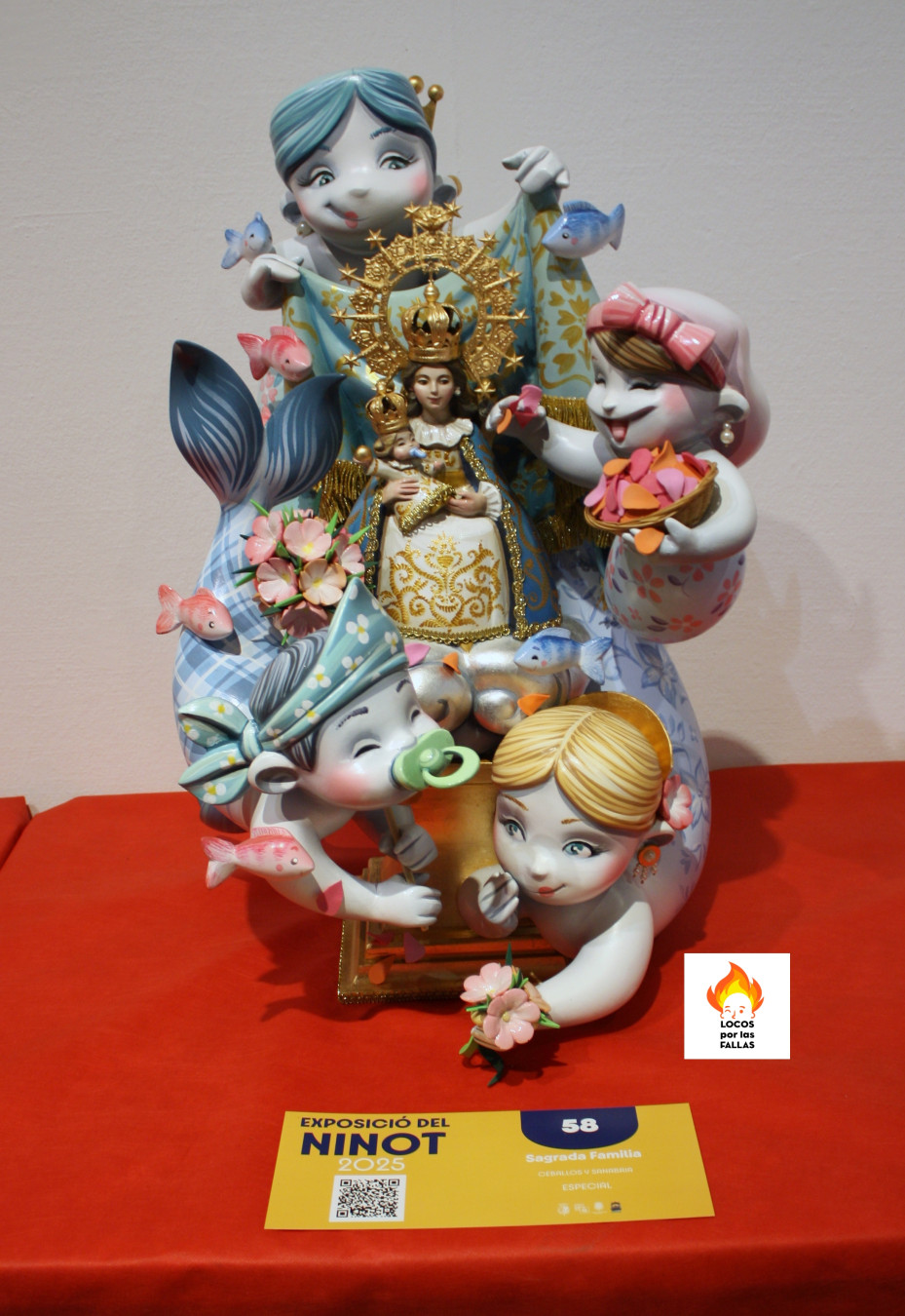 Ninot Foguera Sagrada Familia
